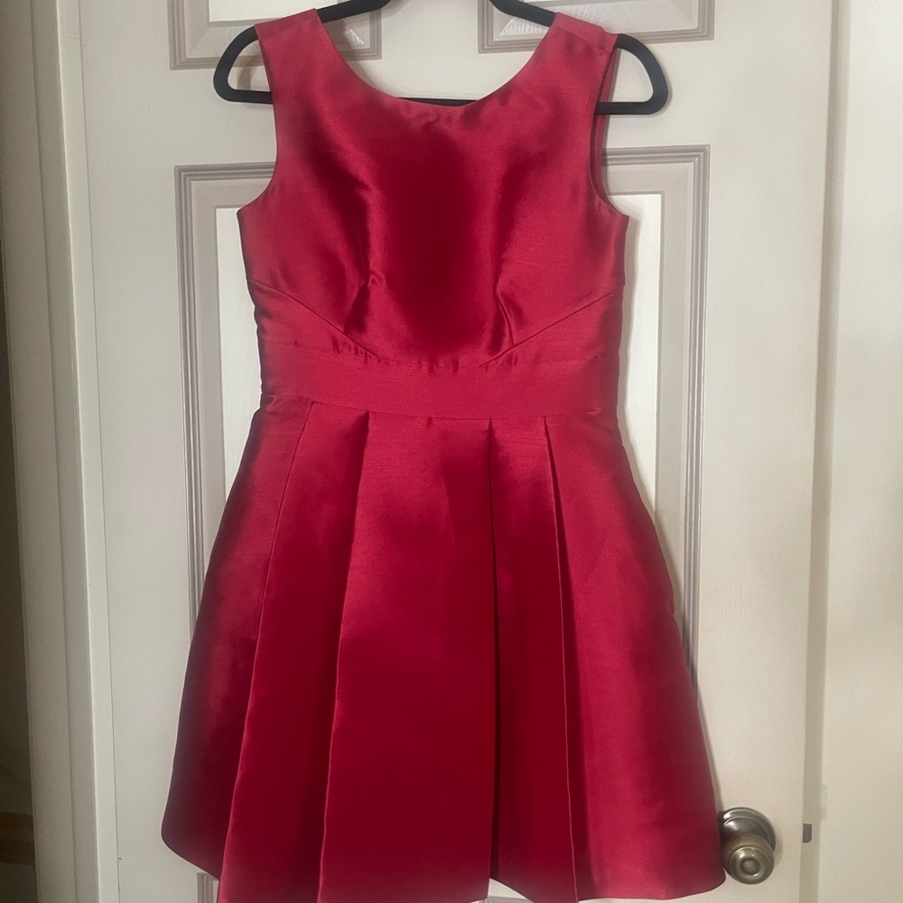 Kate Spade Red Fit and Flare Mini Dress